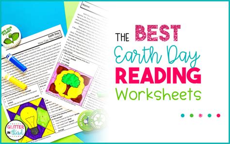 The Best Earth Day Reading Comprehension Worksheets Glitter In Third