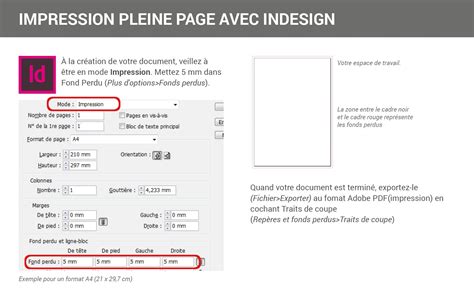 Tuto Créer des fonds perdus avec Photoshop Illustrator et InDesign