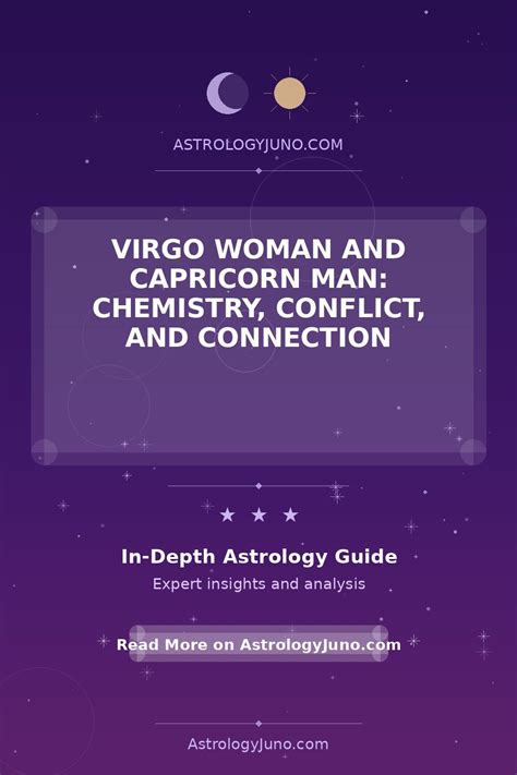 Capricorn Man And Virgo Woman Chemistry