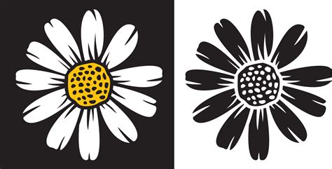 Daisy Flower Vector 4734153 Vector Art At Vecteezy