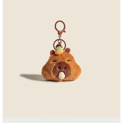 Jual Premium Capybara Plush Keychains Gantungan Kunci Cappybara