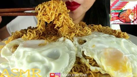 Asmr Indomie Mi Goreng Noodles Fried Eggs Eating Sounds No