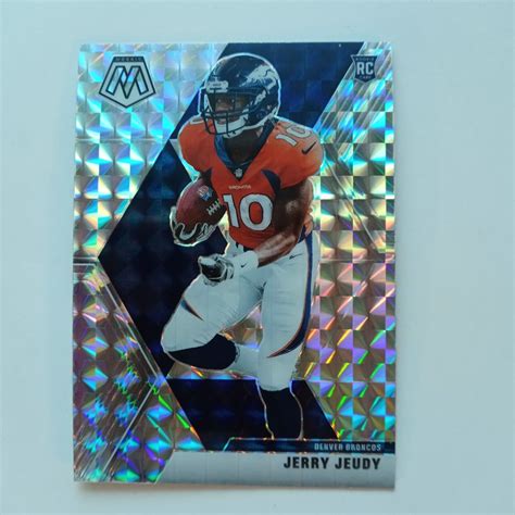 Mosaic Jerry Jeudy Mosaic Silver Prizm Sp Rookie Rc Broncos