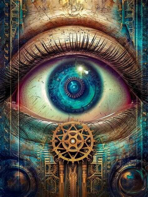 Premium Ai Image Spiritual Magical Esoteric Eye Intuitive Vision Made