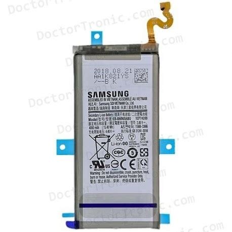 Bateria Samsung Galaxy Note 9 N960F EB BN965ABU Doctor Tronic