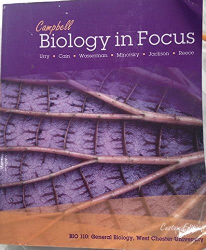 Campbell Biology In Focus Custom Edition Bio West Chester