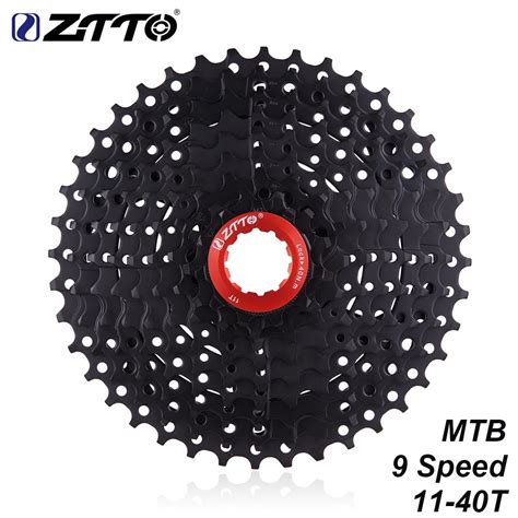 Ztto Cassette Negro De Velocidades Para Bicicleta De Monta A