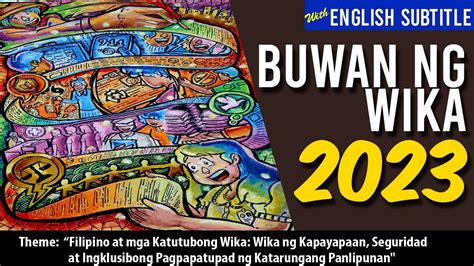 Buwan Ng Wika 2023 Poster Commission Painting Ships YouTube