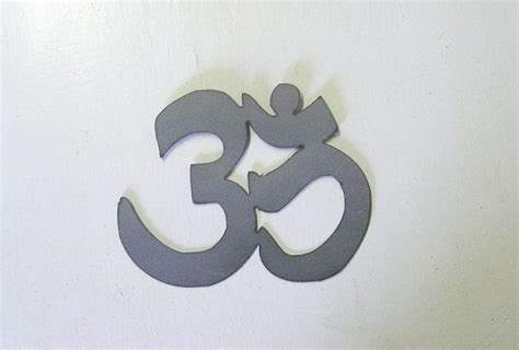 Om Metal Wall Art Om Symbol Namaste Art Yoga Decor Etsy Namaste Art