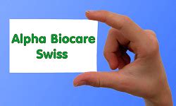 Alpha Biocare Swiss Kontaktpersonen