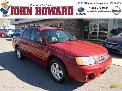 Garnet Red Pearl Subaru Baja Sport Photo Gtcarlot