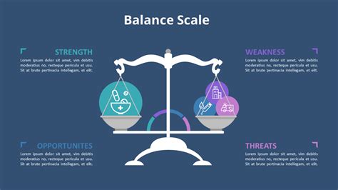 Balance Scale Infographic Diagram