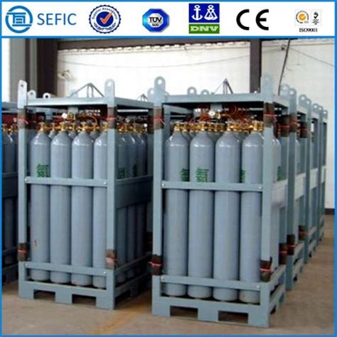 China Platform Used High Pressure Oxygen Argon Nitrogen Gas Cylinder Rack (EN ISO9809-1) - China ...