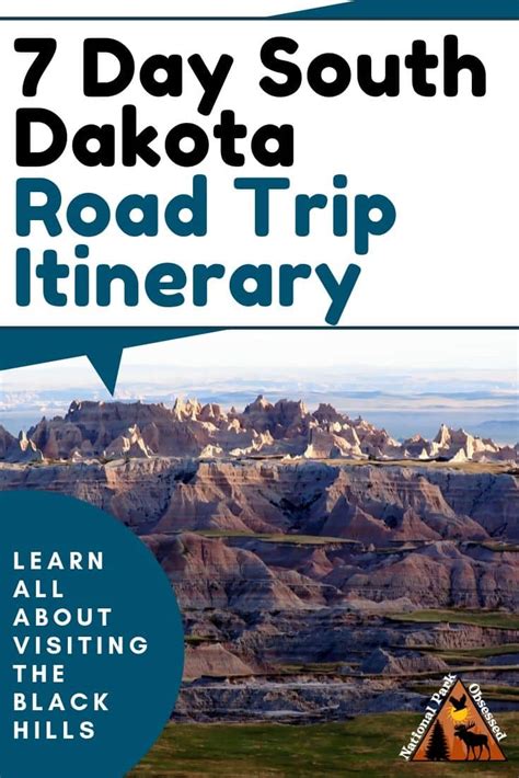 The Ultimate South Dakota Road Trip Itinerary Through The National Parks National Park Obsessed