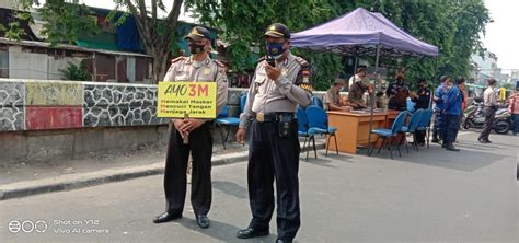 Ops Yustisi Di Tanah Sereal Tambora Petugas Jaring 8 Pelanggar Prokes