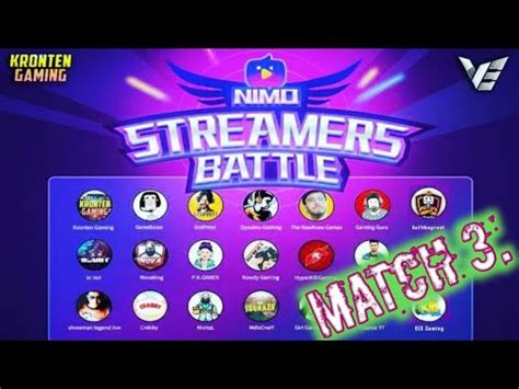 Nimo Tv Streamers Battle Day 1 Match 3 Hail Hydra Ft Brawl Soul