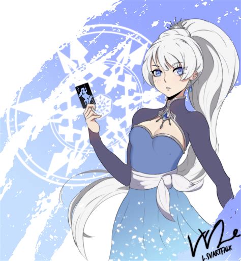 Artstation Weiss Schnee Rwby Fan Art