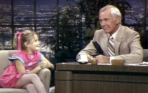 Drew Barrymore S Adorable First Appearance On The Tonight Show Starring