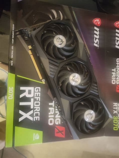 Купить MSI Rtx 3070 TrioX 100% в порядке, гарантия 2024 г.: отзывы ...