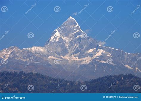 Machhapuchhre Himal Stock Photo Image Of Peak Scenic 10331576