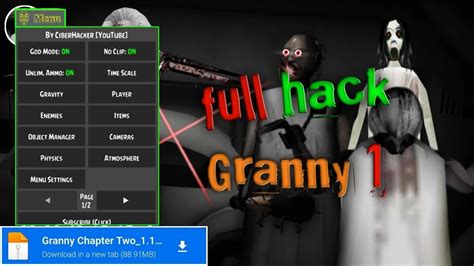 Granny Chapter 1 Apk Mod Granny Hack Mod Menu How To Hack Granny