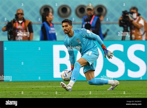 Hossein Hosseini During The Fifa World Cup Qatar 2022 Group B Match Between England And Ir Iran