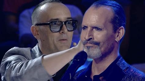 Risto Mejide Y Edurne En Shock Con La Actuación Del Doble De Miguel Bosé En Got Talent