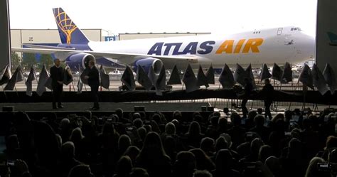 The Last Ever Boeing 747 Jumbo Jet Is Delivered To Atlas Air Blog