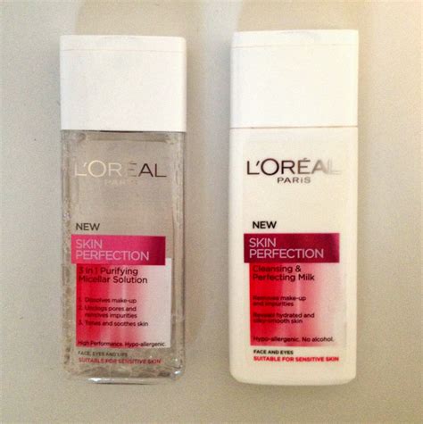 H O L L Y L U C Y: L'Oreal Skin Perfection Micellar Water & Cleansing Milk