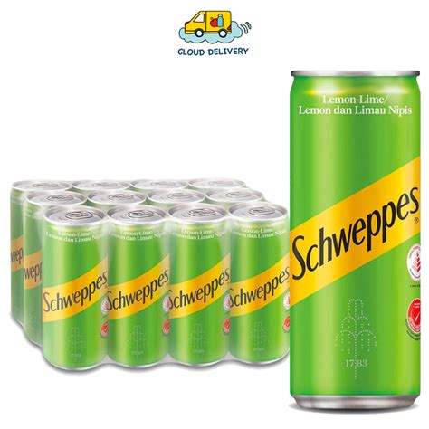 Schweppes Lemon Lime 24 X 320ml Expiry 11 July 2023 Shopee Singapore