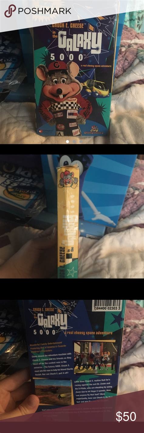 1999 Chuck E Cheese In The Galaxy 5000 Vhs Tape Chuck E Cheese Vhs