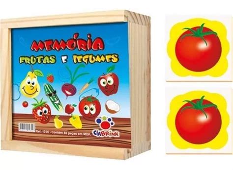 Juego De Memoria Frutas Y Verduras Ciabrink MercadoLibre