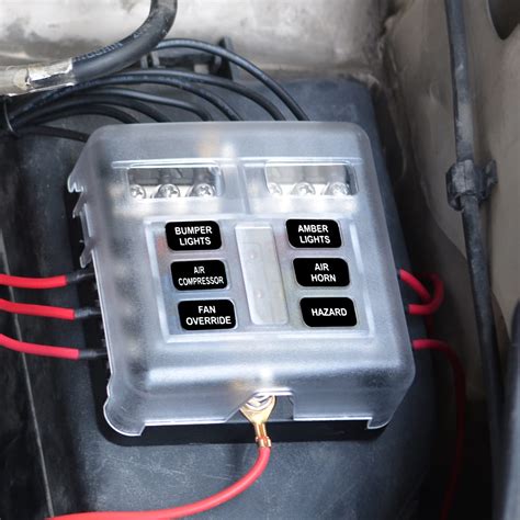 Snapklik Wupp Volt Fuse Block Waterproof Boat Fuse Panel