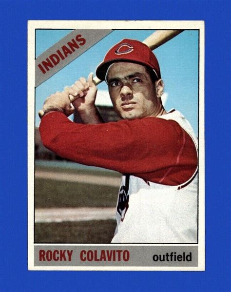 Topps Set Break Rocky Colavito Ex Exmint Gmcards Ebay