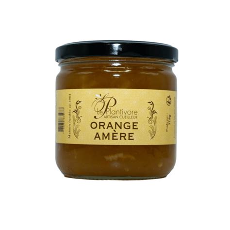 Confiture dOrange amère Le Plantivore