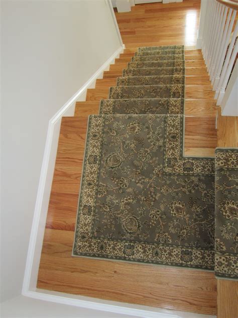 Oriental Runner With Custom Landing Oriental Runners Stair Runner