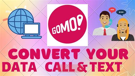 How To Convert Your Gomo Data To Call And Text And Other Promos Youtube