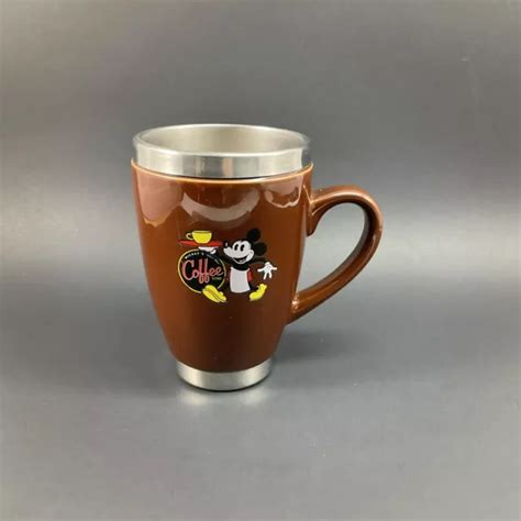 DISNEY THEME PARKS Mickeys Really Swell Coffee Brand Stainless Steel