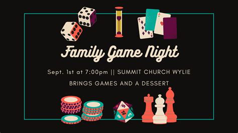 Church Game Night Flyer