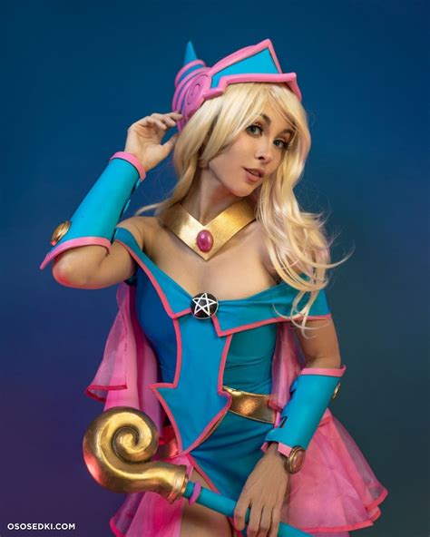 Hendoart Yu Gi Oh Dark Magician Girl Cosplay Desnudo Asi Tico