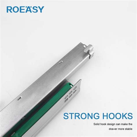 ROEASY 2D Soft Close Slides Ball Bearing Corredera Oculta Cierre Suave