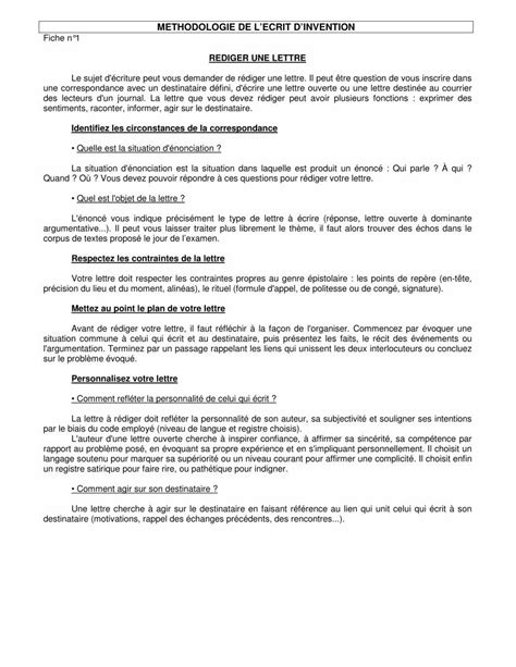 Pdf Methodologie De Lecrit Dinvention Fiche N Plume Et Calame Fr