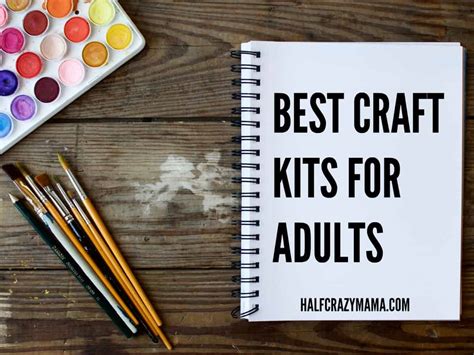 The Best Craft Kits for Adults and Girls Night Parties