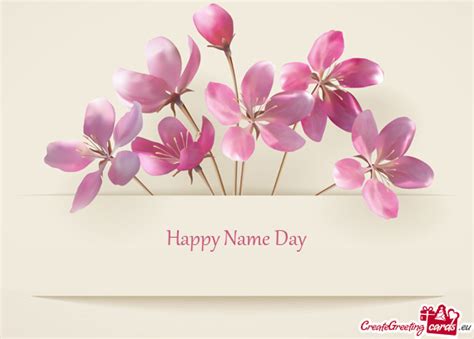 Happy Name Day - Free cards