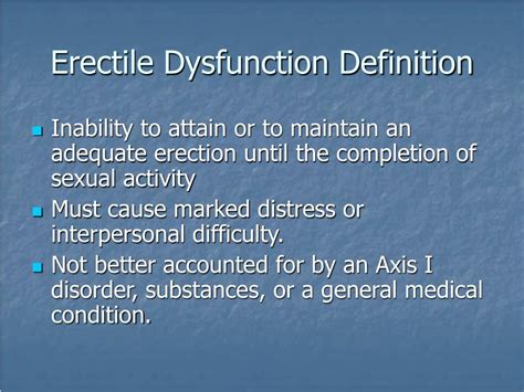 Ppt Male Sexual Dysfunction Powerpoint Presentation Free Download Id 281688