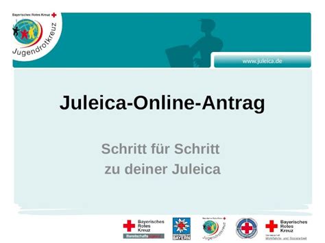 Pptx Juleica De Juleica Online Antrag Schritt F R Schritt Zu