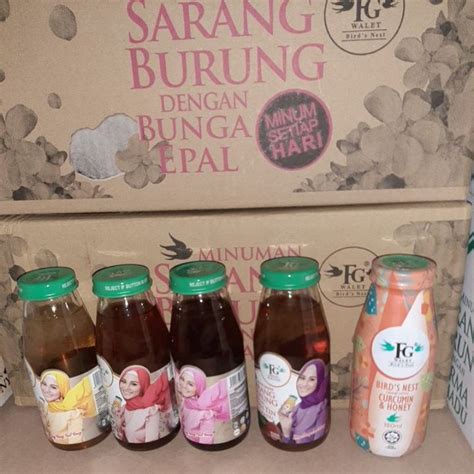 Original FG Walet Bird Nest Madu Honey Bunga Epal Apple Blossom Kurma