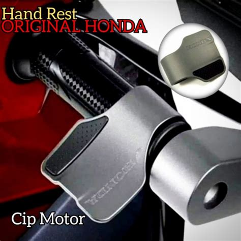 Jual Handrest Hand Rest Grip Honda Tahanan Gas Original Ahm Vario Beat