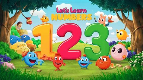 Lets Learn Numbers Numbers 1 To 10 With Rayitforlittlelearners Youtube