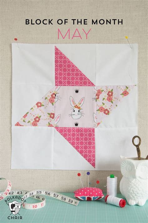 How To Make A Friendship Star Quilt Block Polka Dot Chair Quilt